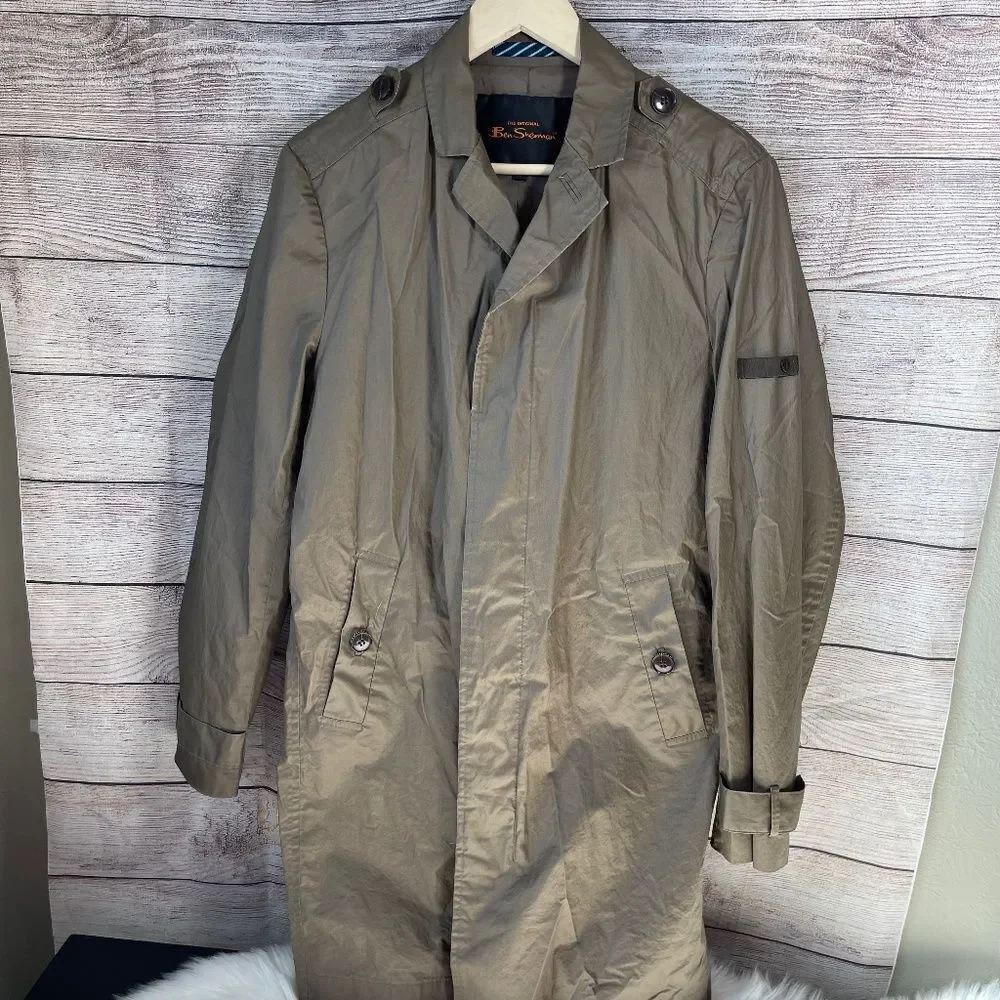 Ben Sherman Deep‎ Khaki Harrimac Jacket Sz S